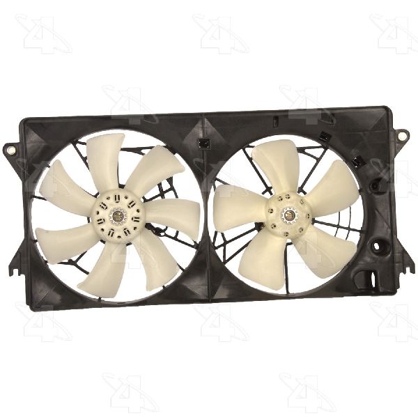 2000-2005 Toyota MR2 Spyder Dual Radiator and Condenser Fan Assembly (Four Seasons)