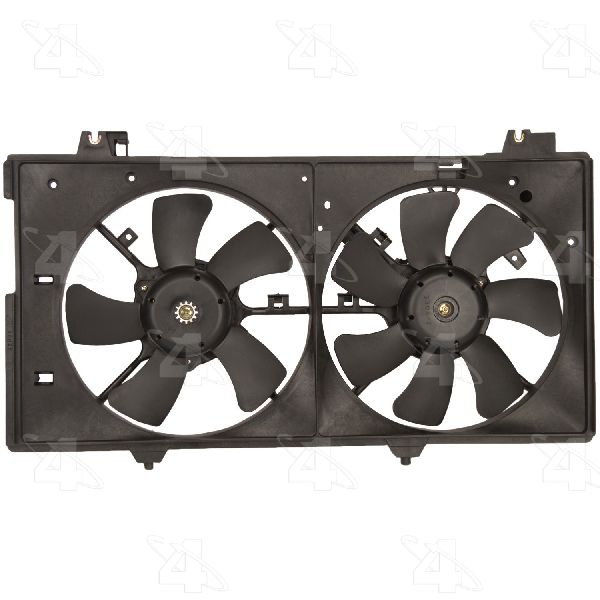 2003-2008 Mazda 6 Dual Radiator and Condenser Fan Assembly (Four Seasons)