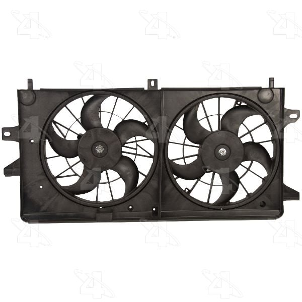 2004-2008 Pontiac Grand Prix Dual Radiator and Condenser Fan Assembly (Four Seasons)