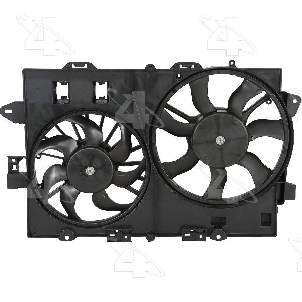 2006-2008 Chevrolet Equinox Dual Radiator and Condenser Fan Assembly (Four Seasons)