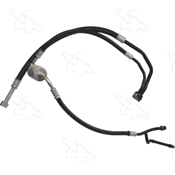 1997-1998 Ford F-150 A/C Refrigerant Discharge / Suction Hose Assembly (Four Seasons)