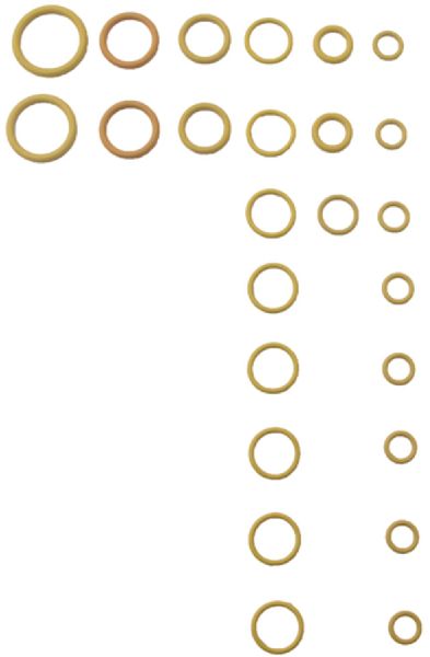 2010-2017 Volvo XC90 A/C System O-Ring and Gasket Kit (Four Seasons)