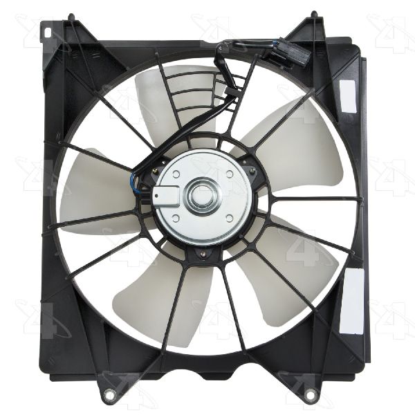 2008-2012 Honda Accord Engine Cooling Fan Assembly -  or Left (Four Seasons)