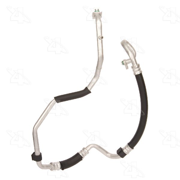 2001-2004 Hyundai Santa Fe A/C Refrigerant Suction Hose (Four Seasons)
