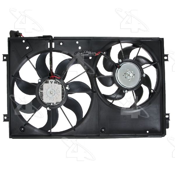 2006-2015 Volkswagen Jetta Dual Radiator and Condenser Fan Assembly (Four Seasons)