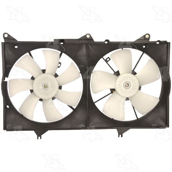 2004-2006 Lexus ES330 Dual Radiator and Condenser Fan Assembly (Four Seasons)