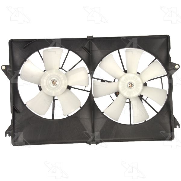 2004-2006 Chrysler Pacifica Dual Radiator and Condenser Fan Assembly (Four Seasons)