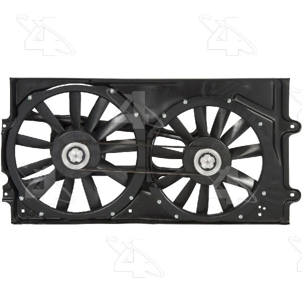 1995-1997 Volkswagen Passat Dual Radiator and Condenser Fan Assembly (Four Seasons)