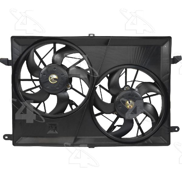 2007-2017 GMC Acadia Dual Radiator and Condenser Fan Assembly (Four Seasons)