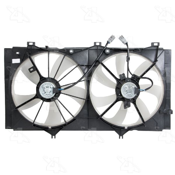 2009-2014 Toyota Venza Dual Radiator and Condenser Fan Assembly (Four Seasons)