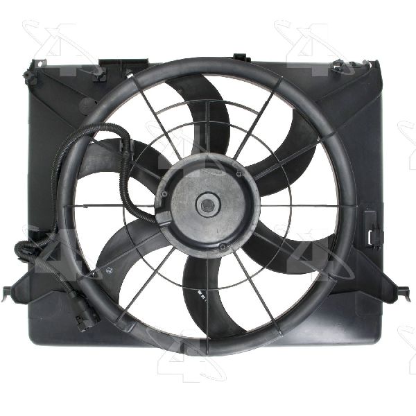 2009-2014 Hyundai Genesis Engine Cooling Fan Assembly (Four Seasons)