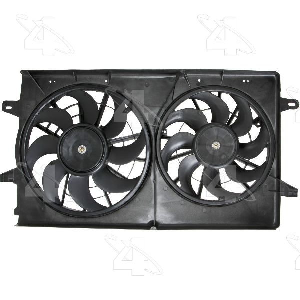 1995-1998 Ford Windstar Dual Radiator and Condenser Fan Assembly (Four Seasons)