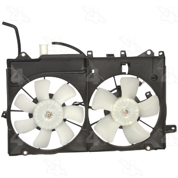 2004-2009 Toyota Prius Dual Radiator and Condenser Fan Assembly (Four Seasons)
