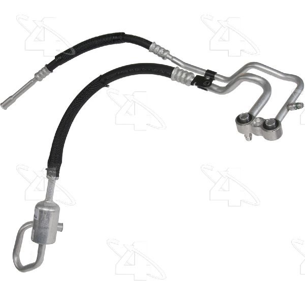 1998-1999 Dodge Durango A/C Refrigerant Discharge / Suction Hose Assembly (Four Seasons)