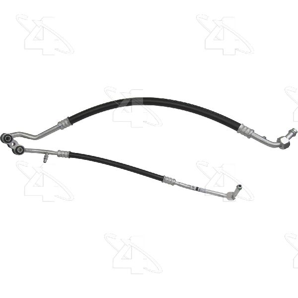 1991 GMC C3500HD A/C Refrigerant Discharge / Suction Hose Assembly (Four Seasons)