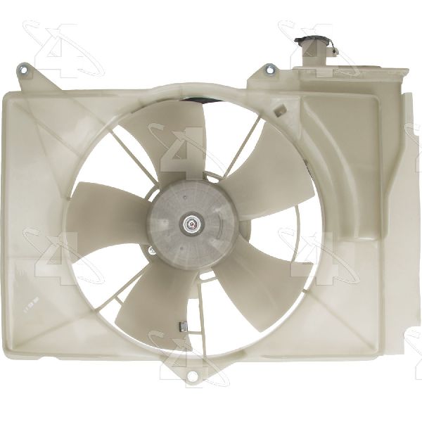 2000-2004 Toyota Echo Dual Radiator and Condenser Fan Assembly (Four Seasons)