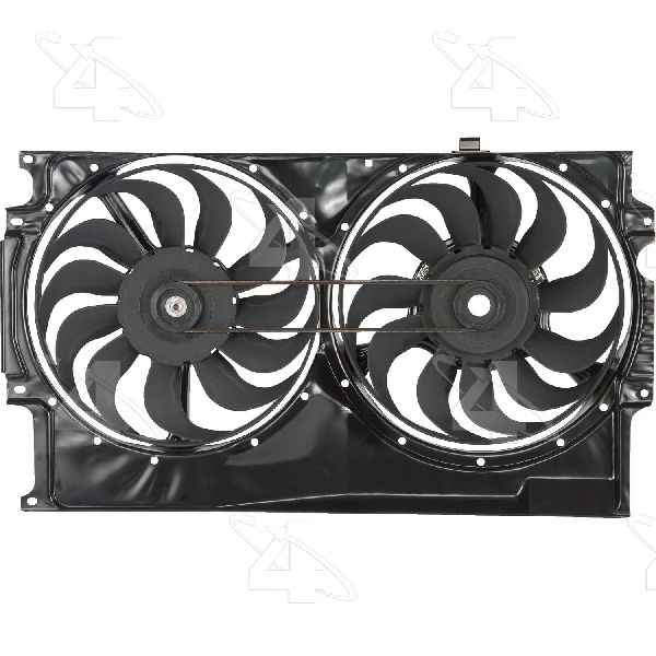 1996-1998 Volkswagen Jetta Dual Radiator and Condenser Fan Assembly (Four Seasons)