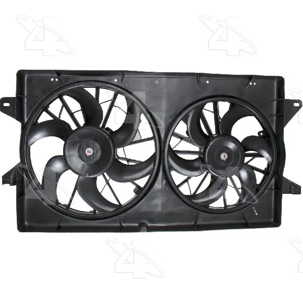 1999-2003 Ford Windstar Dual Radiator and Condenser Fan Assembly (Four Seasons)