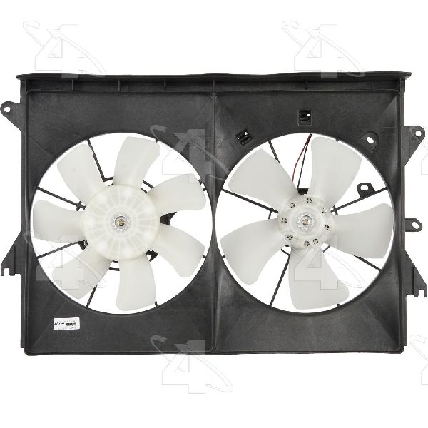 2005-2010 Scion tC Dual Radiator and Condenser Fan Assembly (Four Seasons)