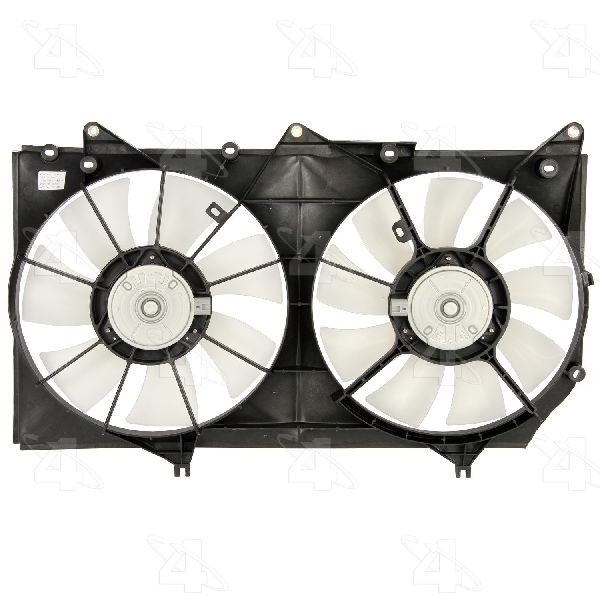 2002-2003 Lexus ES300 Dual Radiator and Condenser Fan Assembly (Four Seasons)