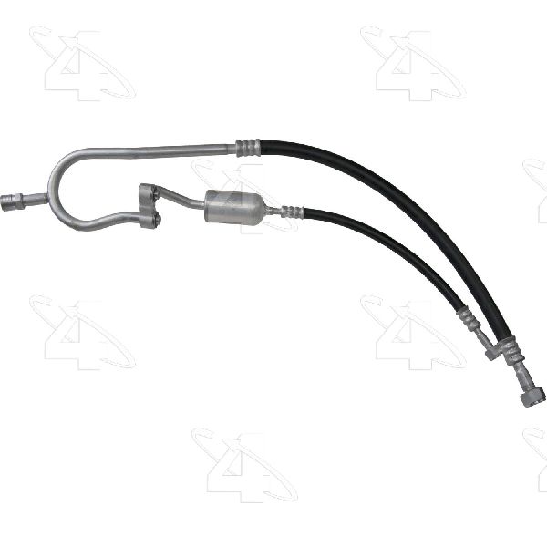 1990-1993 Chevrolet Astro A/C Refrigerant Discharge / Suction Hose Assembly (Four Seasons)