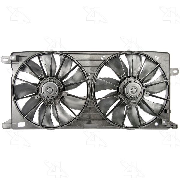 2000-2005 Buick LeSabre Dual Radiator and Condenser Fan Assembly (Four Seasons)