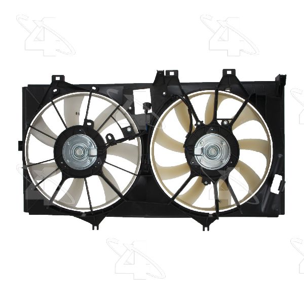 2012-2015 Toyota Camry Dual Radiator and Condenser Fan Assembly (Four Seasons)