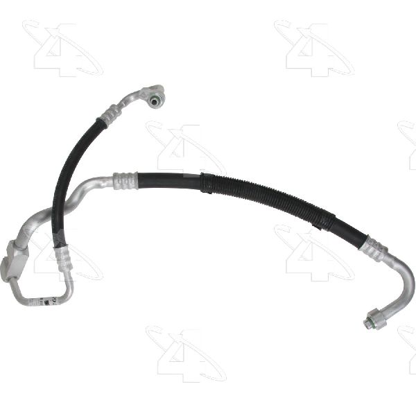 2000-2004 Ford Focus A/C Refrigerant Discharge / Suction Hose Assembly (Four Seasons)