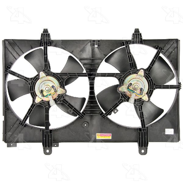 2003-2007 Nissan Murano Dual Radiator and Condenser Fan Assembly (Four Seasons)