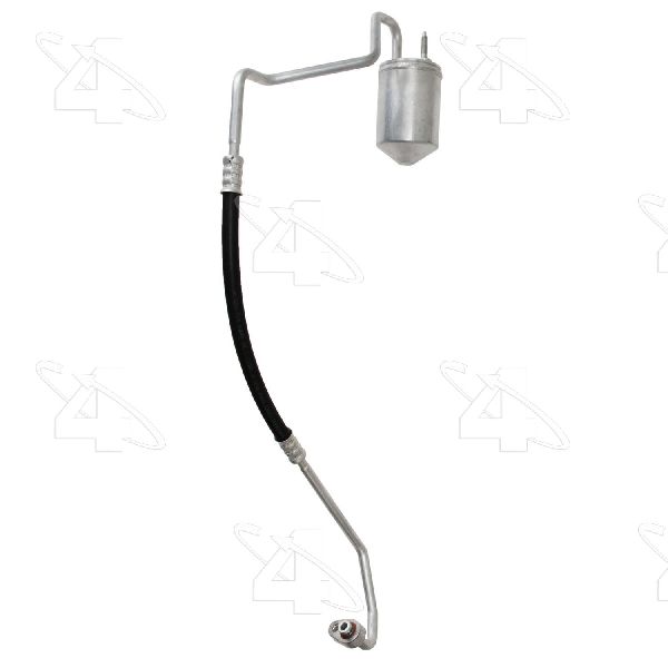 2014-2019 Ford Police Interceptor Utility A/C Receiver Drier with Hose Assembly (Four Seasons)