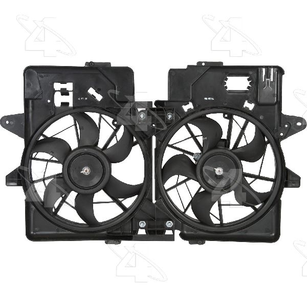 2001-2004 Ford Escape Dual Radiator and Condenser Fan Assembly (Four Seasons)