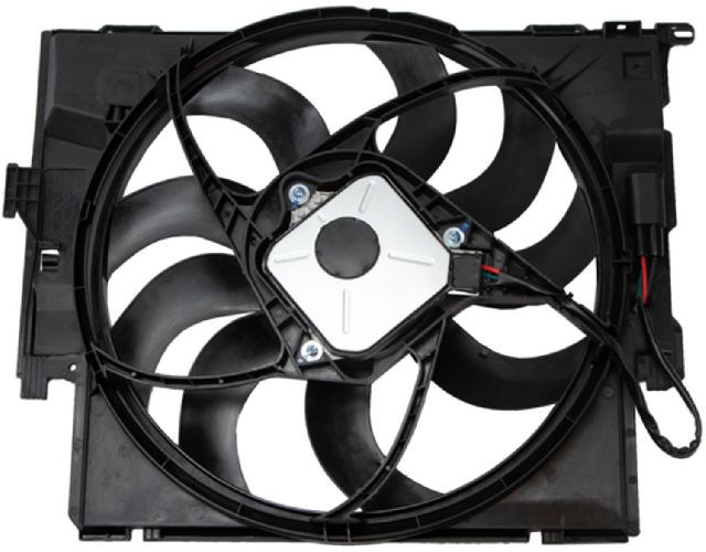 2015-2018 BMW 320i Engine Cooling Fan Assembly (Four Seasons)