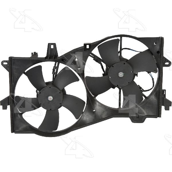 2002-2004 Mazda MPV Dual Radiator and Condenser Fan Assembly (Four Seasons)