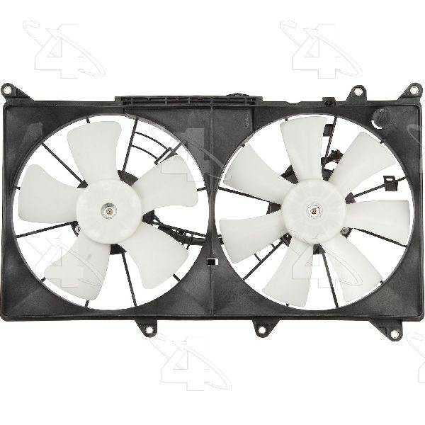 2001-2005 Lexus IS300 Dual Radiator and Condenser Fan Assembly (Four Seasons)