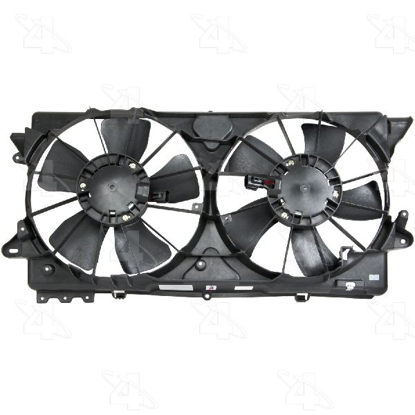 2010-2017 Lincoln Navigator Dual Radiator and Condenser Fan Assembly (Four Seasons)