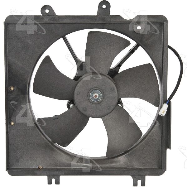 1994 Kia Sephia Engine Cooling Fan Assembly (Four Seasons)