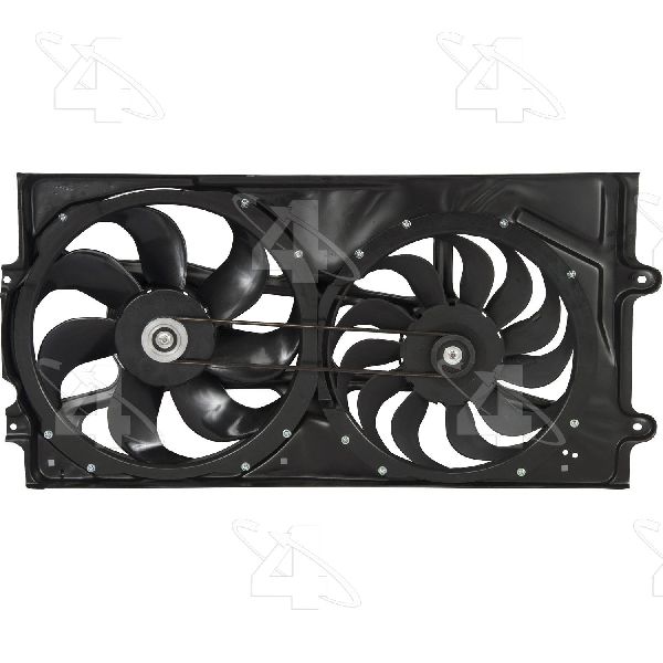 1995-1996 Volkswagen Passat Dual Radiator and Condenser Fan Assembly (Four Seasons)