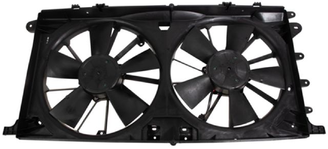 2018-2022 Lincoln Navigator Dual Radiator and Condenser Fan Assembly (Four Seasons)