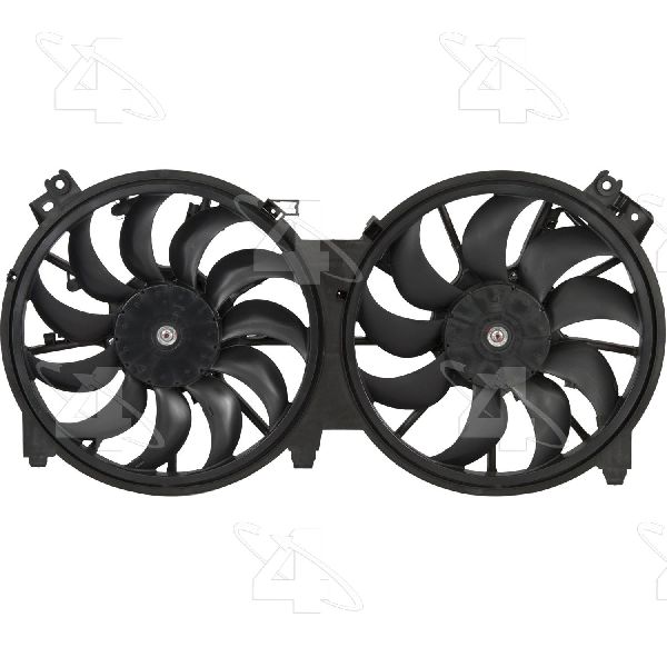 2007-2018 Nissan Altima Dual Radiator and Condenser Fan Assembly (Four Seasons)