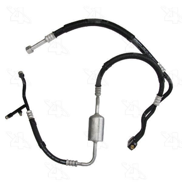1997-1998 Ford Lobo A/C Refrigerant Discharge / Suction Hose Assembly (Four Seasons)