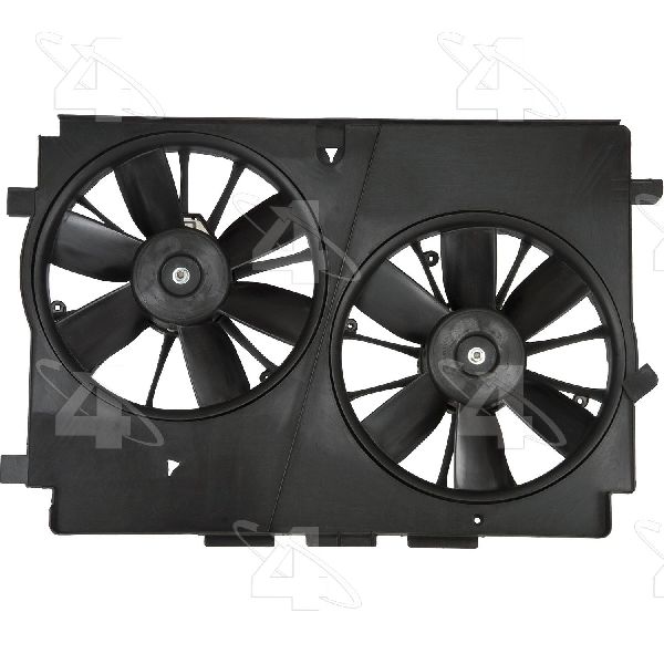 1998-2002 Pontiac Firebird Dual Radiator and Condenser Fan Assembly (Four Seasons)