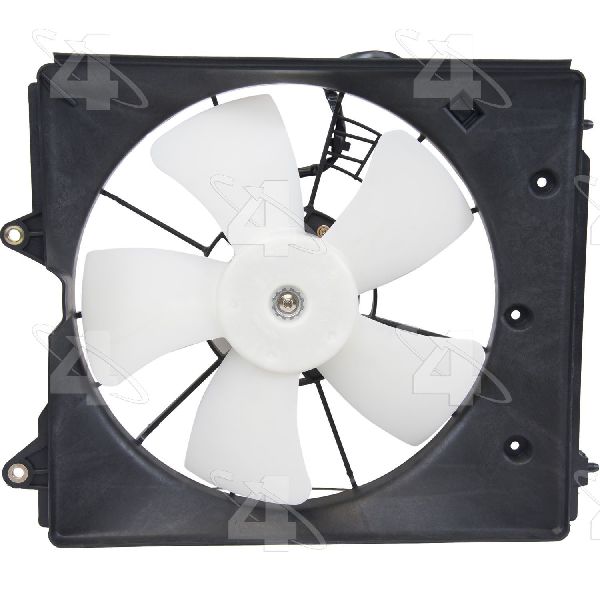 2009-2012 Acura TL Engine Cooling Fan Assembly - Left (Four Seasons)