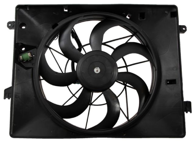 2013-2016 Hyundai Genesis Coupe Engine Cooling Fan Assembly (Four Seasons)