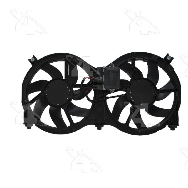 2014-2023 INFINITI QX60 Dual Radiator and Condenser Fan Assembly (Four Seasons)