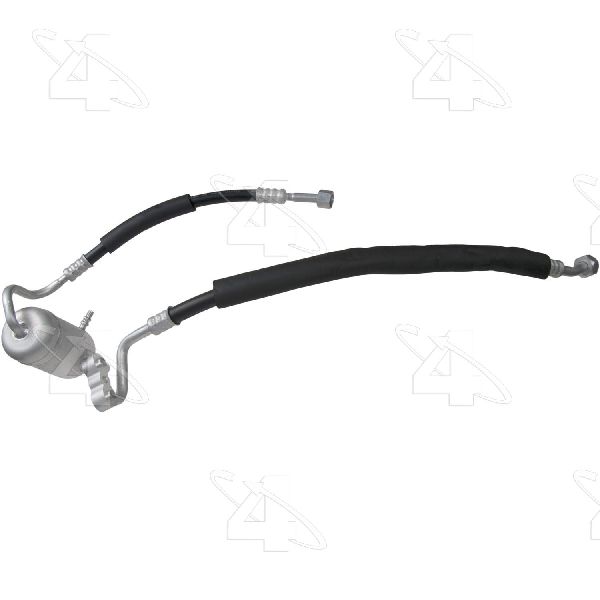 1986-1987 Oldsmobile Cutlass A/C Refrigerant Discharge / Suction Hose Assembly (Four Seasons)