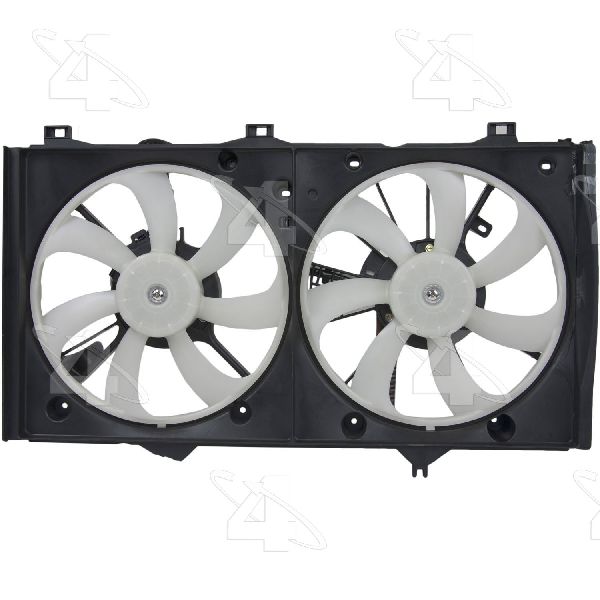 2007-2011 Toyota Camry Dual Radiator and Condenser Fan Assembly (Four Seasons)