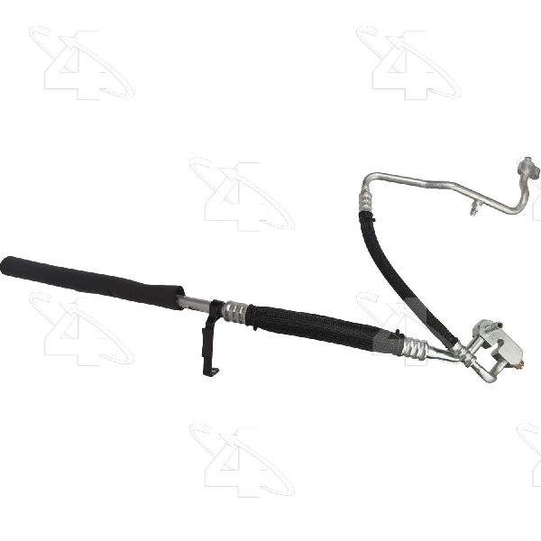 2000-2002 Lincoln LS A/C Refrigerant Discharge / Suction Hose Assembly (Four Seasons)