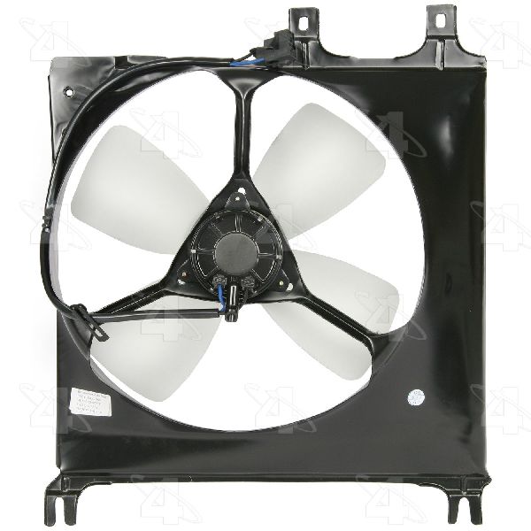 1983-1987 Mazda 626 Engine Cooling Fan Assembly (Four Seasons)