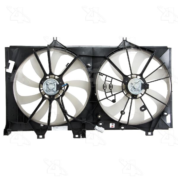 2012-2014 Toyota Camry Dual Radiator and Condenser Fan Assembly (Four Seasons)
