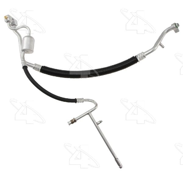 2006 Ford Lobo A/C Refrigerant Discharge / Suction Hose Assembly (Four Seasons)